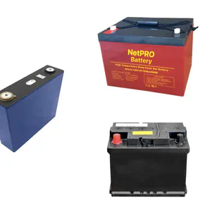 Ein Vergleich verschiedener Batterietypen, die in Solarenergiesystemen verwendet werden