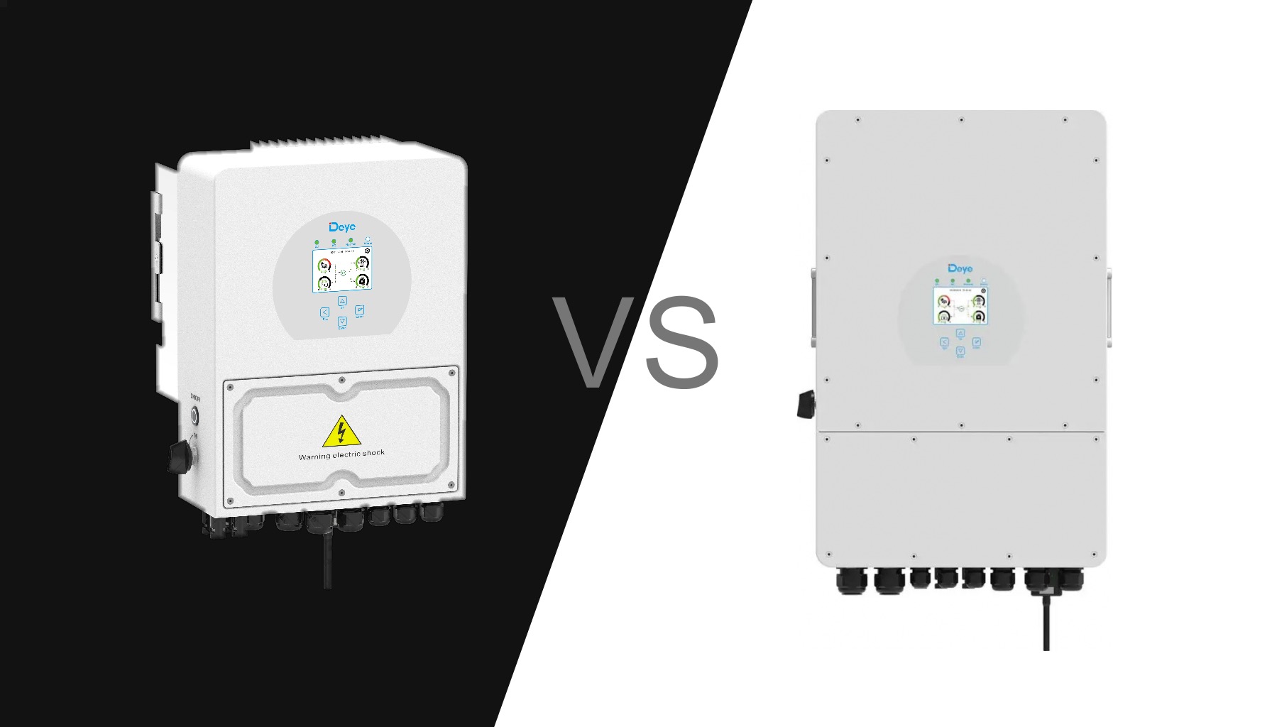 Σύγκριση τριφασικών και μονοφασικών inverters