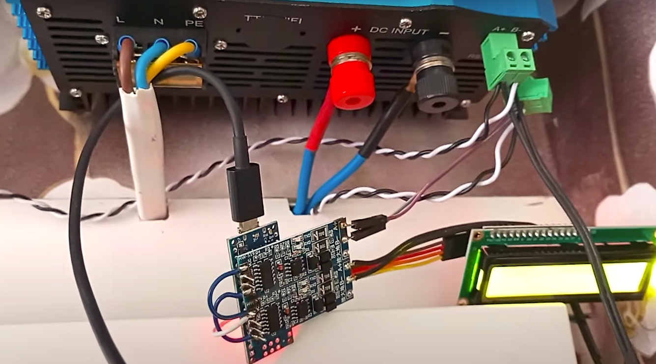 Input power limiter for Soyosource inverter