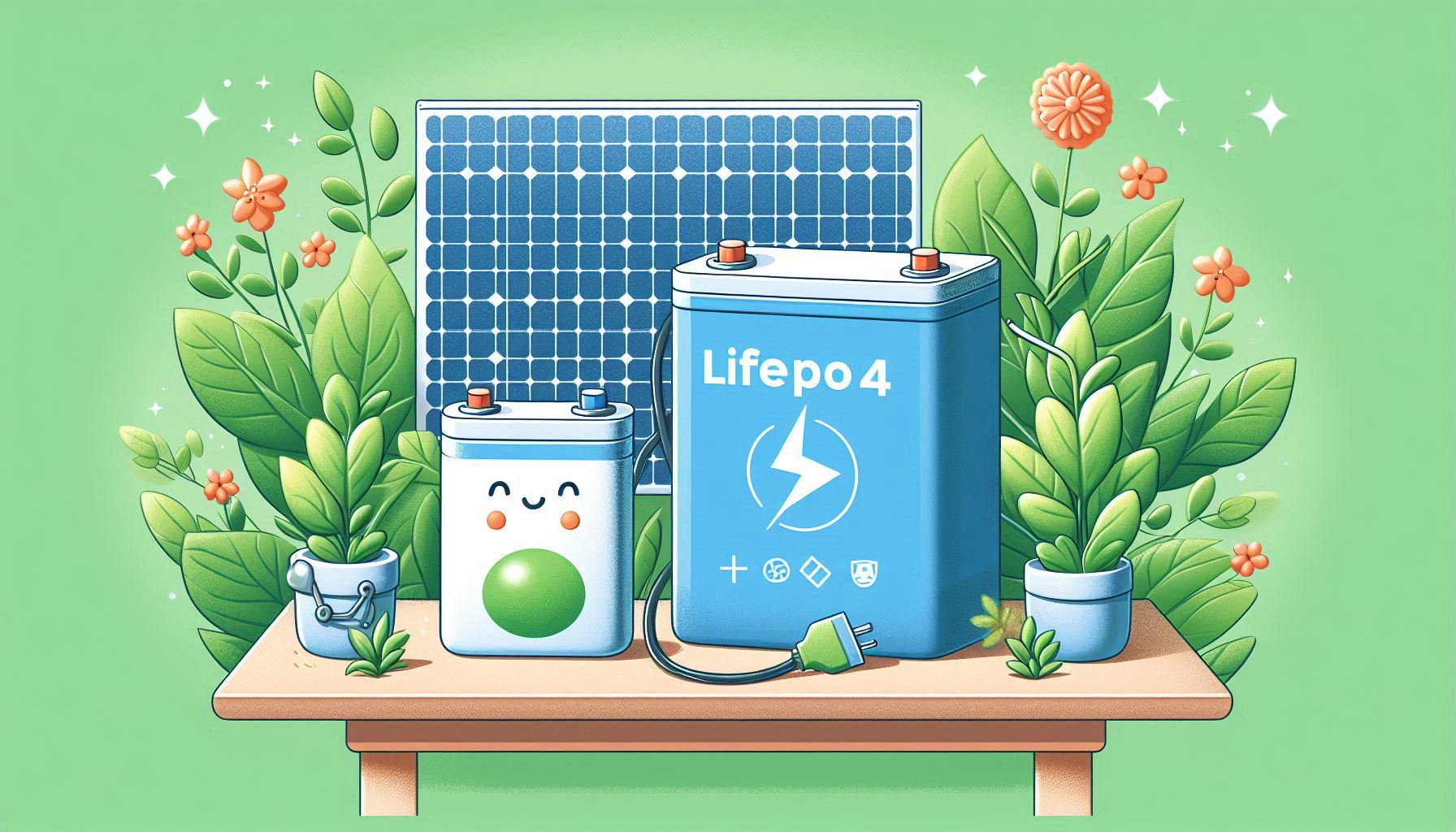 Komórki i komponenty akumulatora LiFePO4, ilustrujące kluczowe cechy i potencjalne pułapki przy zakupie chińskich akumulatorów