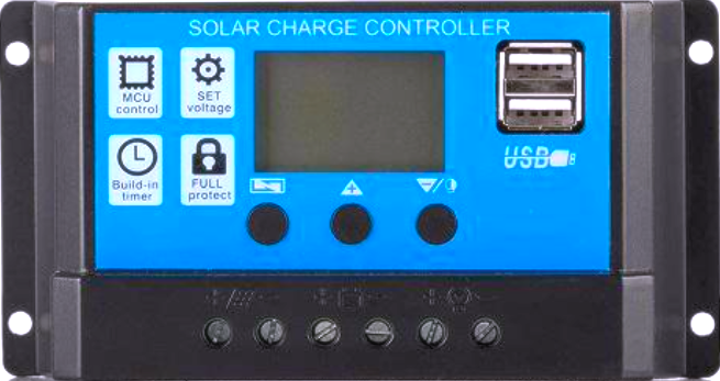 PWM（脈衝寬度調變）太陽能充電控制器
